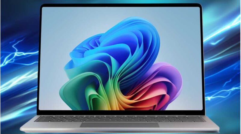 Microsoft Surface Laptop 7th Edition with background