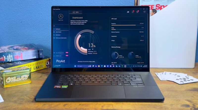 Asus ProArt P16 hero