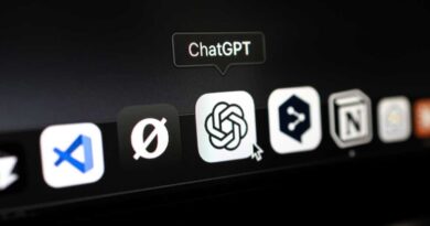 ChatGPT dock icon with mouse hovering over it closeup
