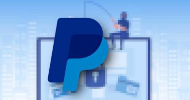 PayPal phishing scam email illustration