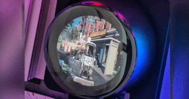 Battlefield 6 running on an AIO screen