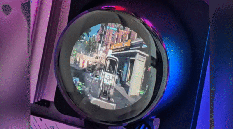 Battlefield 6 running on an AIO screen