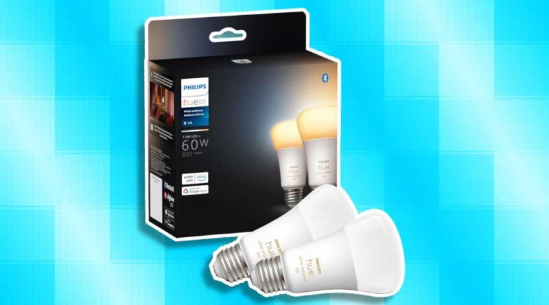 Philips Hue A10 LED smart bulbs 2-pack deal