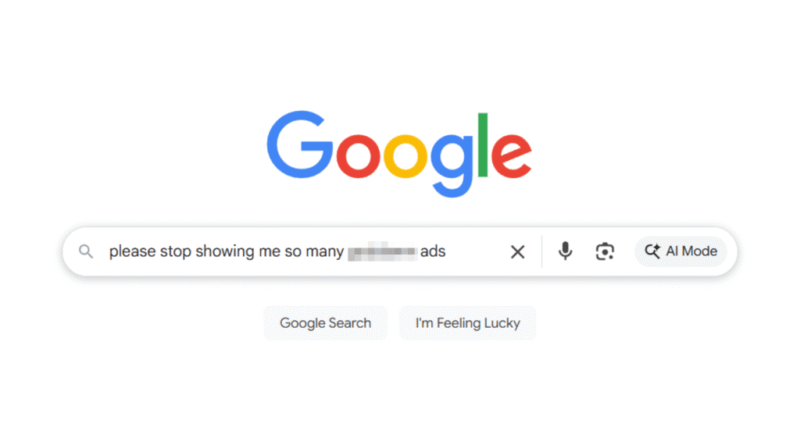 Google search advertising