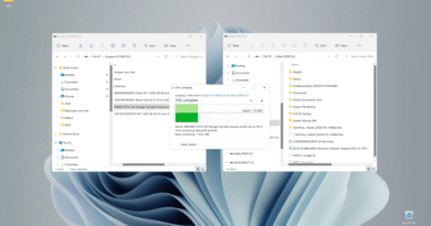 Windows Explorer file transfers are slooooooow