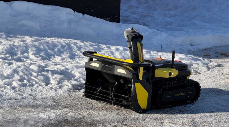 Test Yarbo snöslunga