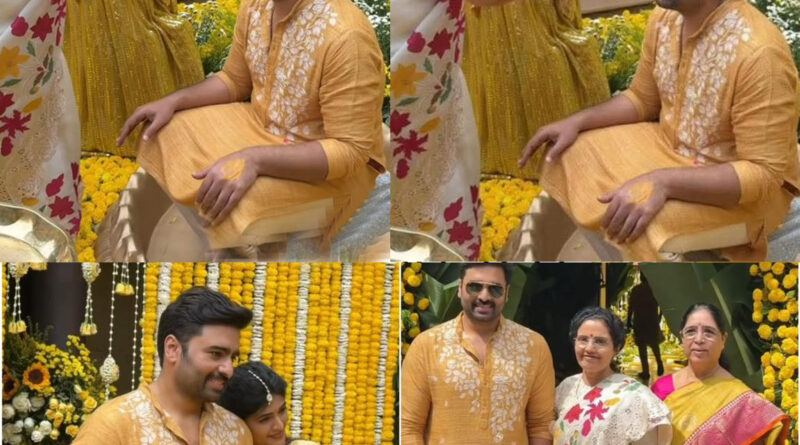 Nara Rohith Wedding Celebrations Begins With Haldi