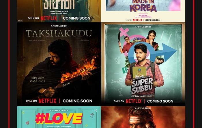 Netflix Unveils Six New Tamil and Telugu Originals