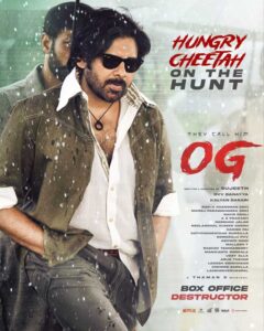 Pawan Kalyan They Call Him OG to Premiere on Netflix