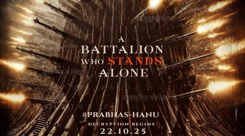 Prabhas Hanu First Look On October 22