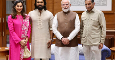 APL Success: Ram Charan, Upasana meet PM Modi