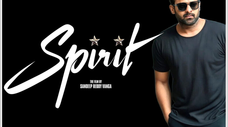 Sandeep shares Spirit story on Prabhas birthday