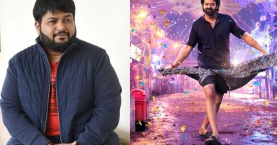 Thaman on Prabhas dance moves in The Raja Saab