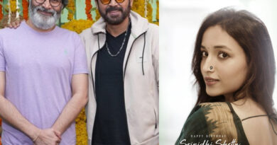 Venkatesh-Trivikram welcome Srinidhi Shetty | cinejosh.com