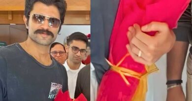 Vijay Deverakonda visited His School in Puttaparthi and Shared Pictures