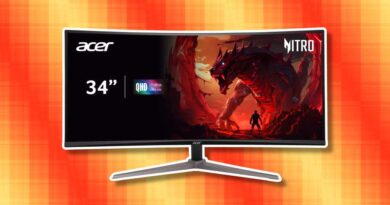 Acer Nitro ED340CU ultrawide gaming monitor deal