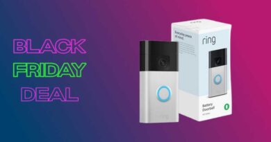 Black Friday Ring battery doorbell
