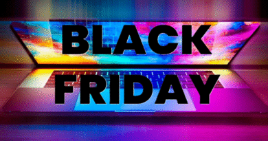 Black Friday on laptop