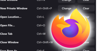 Firefox keyboard shortcuts