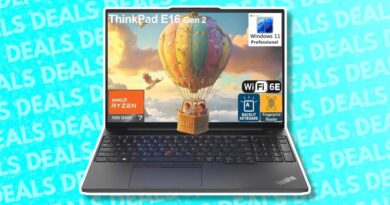 Lenovo ThinkPad E16 G2 business laptop deal