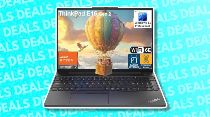 Lenovo ThinkPad E16 G2 business laptop deal