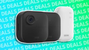 Blink Outdoor 4 2-pack security camera deal