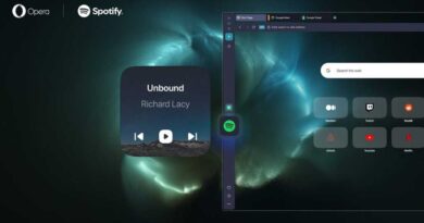 Opera Sonic music visualizer