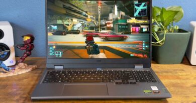 Lenovo LOQ 15 gaming laptop with Nvidia DLSS 4 testing
