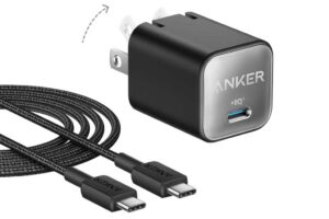 Anker 511 + USB-C cable