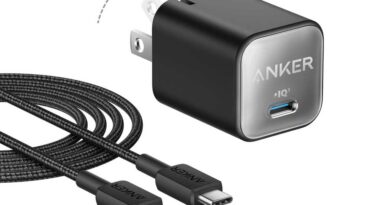 Anker 511 + USB-C cable