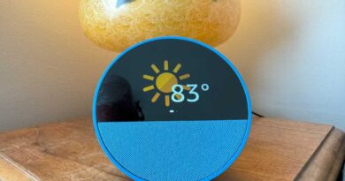 Amazon Echo Spot 2024 weather report