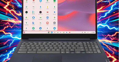 Lenovo IdeaPad 3i Chromebook with background