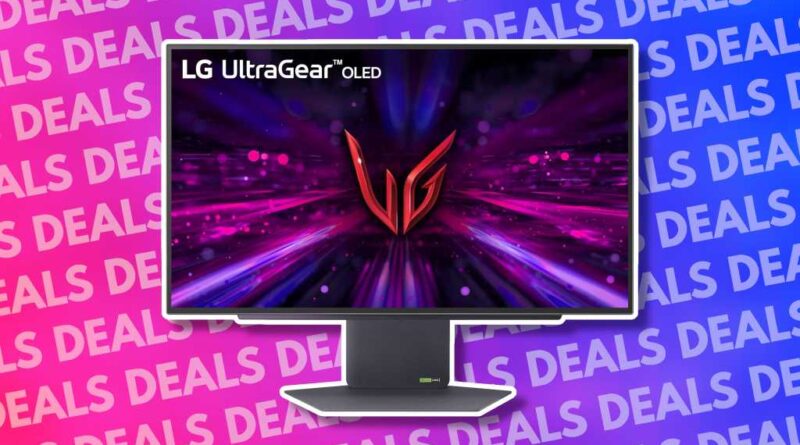 LG 27GX700A-B OLED gaming monitor deal