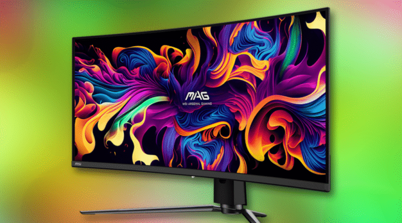 MSI MAG 341CQP OLED monitor