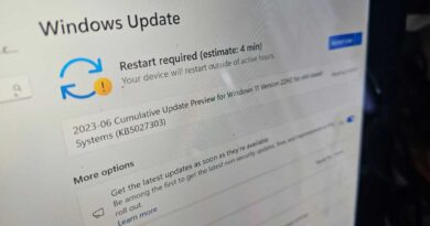 Windows Update restart