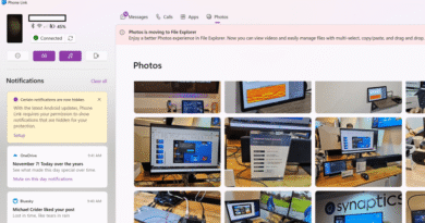 Phone Link Photos within Windows