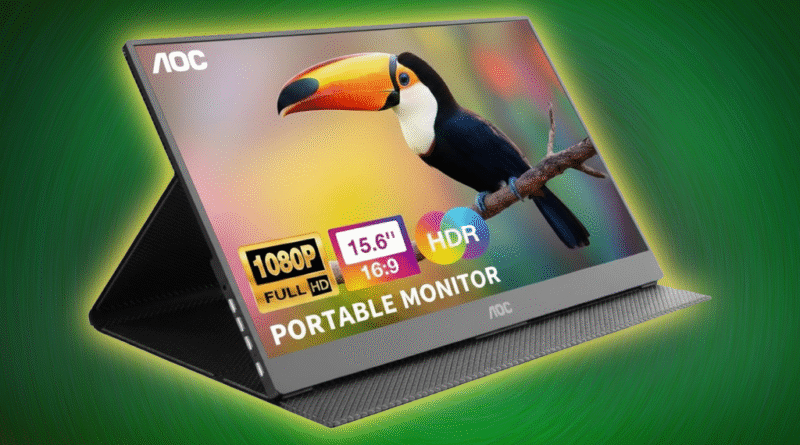 AOC portable USB-C monitor