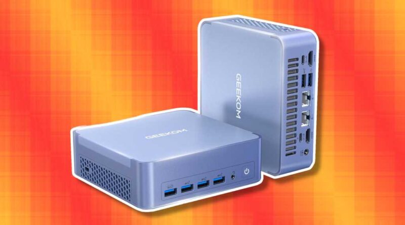 Geekom AX8 Max mini PC deal