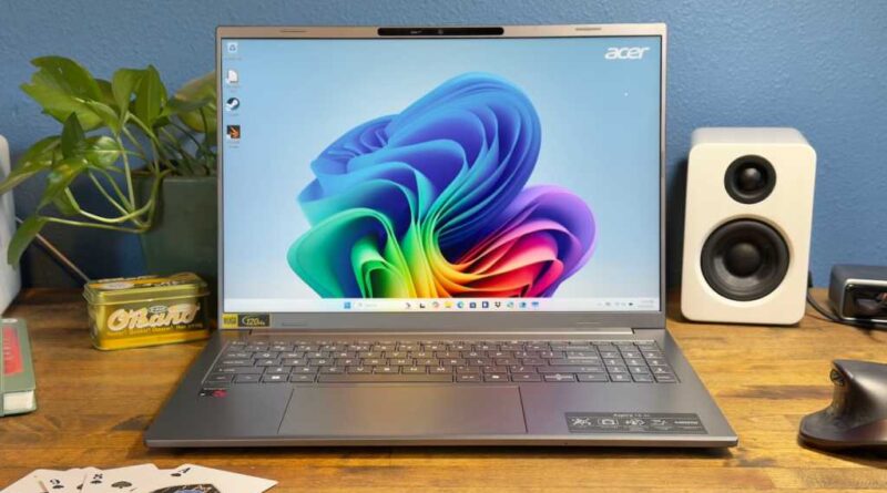 Acer Aspire 16 AI hero