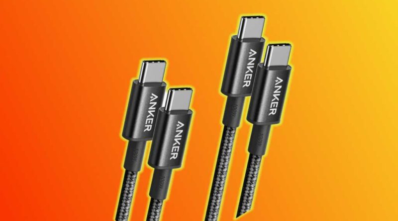 Anker USB-C 100W cables
