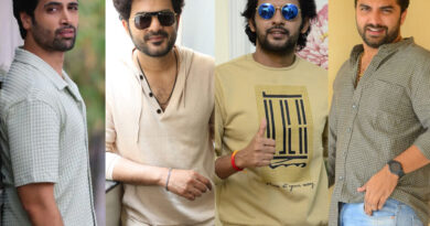 Young heroes showing stars to filmmakers