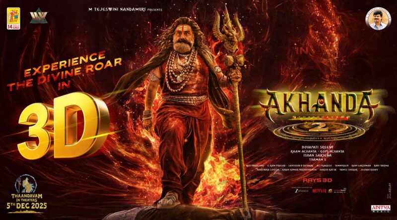 Akhanda 2 releasing in 3D