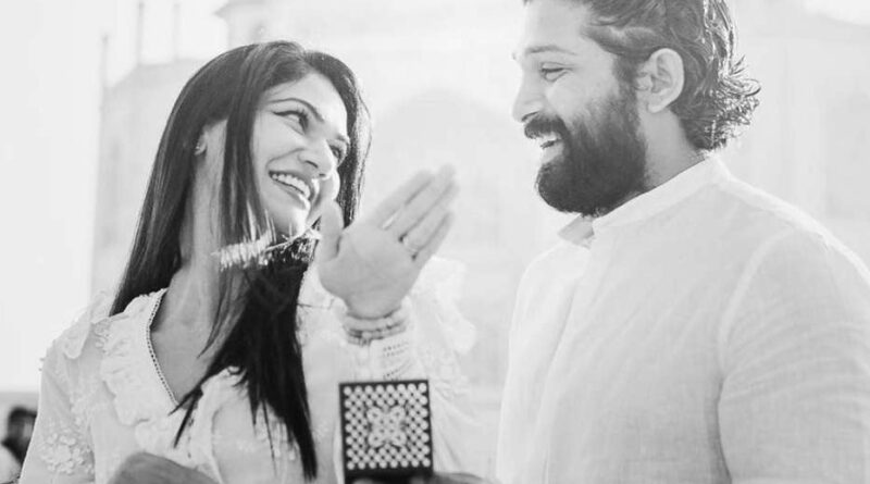 Sneha surprises with romantic message for Allu Arjun