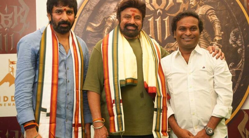 Nandamuri Balakrishna Gopichand Malineni NBK111 Launched Officially