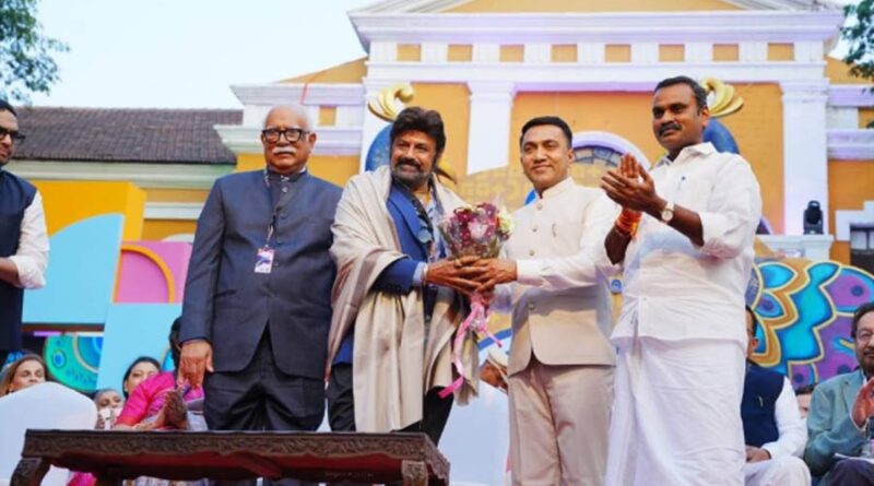 Nandamuri Balakrishna Honored at IFFI Ceremony