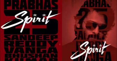 Prabhas to go on a break after Spirit schedule