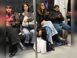 Raashii Khanna Takes Metro Ride