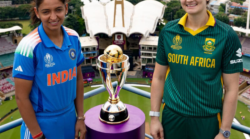 India sets challenging target for South Africa in World Cup 2025 finals