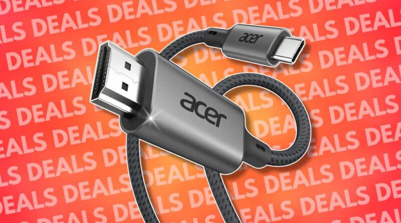Acer USB-C-to-HDMI cable deal