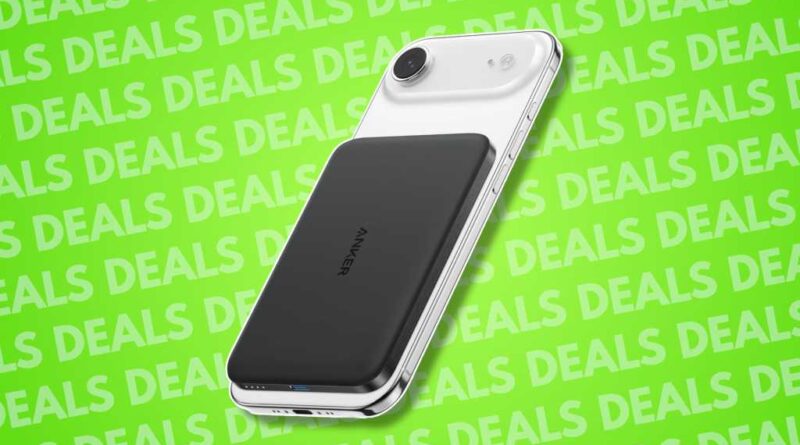 Anker Nano 15W MagSafe wireless power bank deal